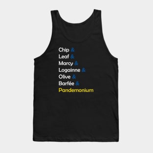 Meet the Spellers - Putnam County Spelling Bee Tank Top